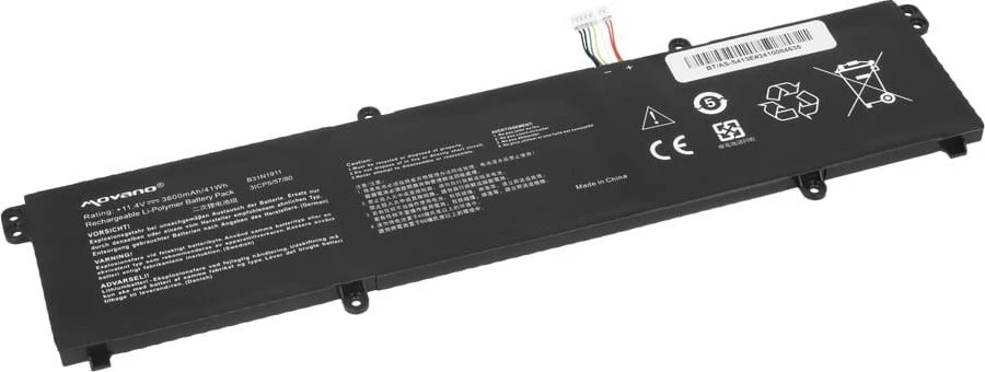 Movano Baterija B31N1911 C31N1911 ASUS VivoBook Flip 14 X421 TM420 R413 K413FA - 3600 mAh (41 Wh)