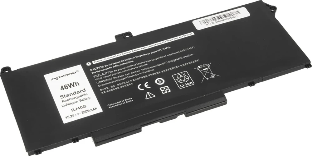 Movano Bateria rj40g dell latitude 5520 5420 precision 3560 - 3000 mah (46 wh)