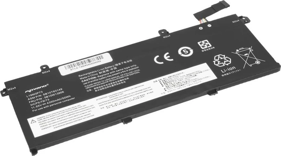 Movano „Lenovo ThinkPad T490 T495 P43S P14S“ baterija L18M3P73 - 4350 mAh (50 WH)