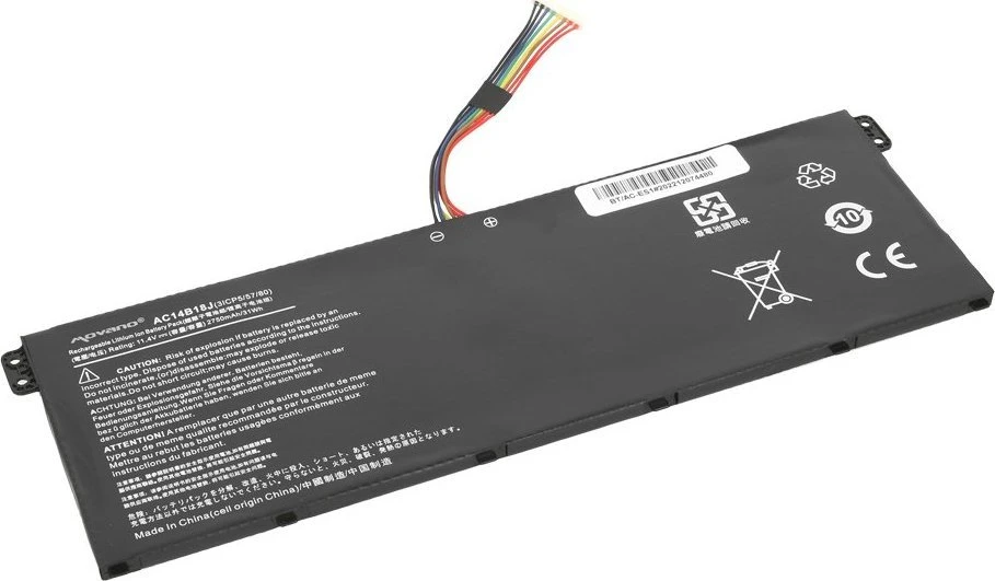 Movano Baterija ac14b13j ac14b18j do acer aspire es1 v3 – 3600 mah (41 Wh)