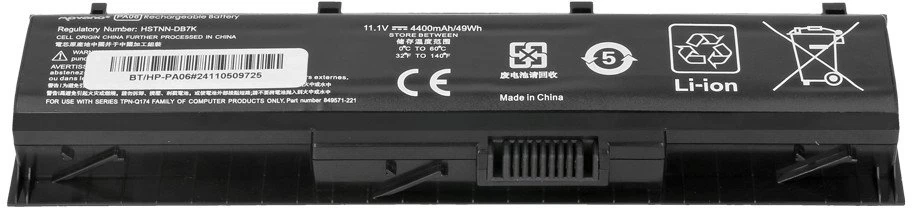 Movano Bateria pa06 hstnn-db7k do hp omen 17-w pavilion 17-ab - 4400 mah (49 wh)