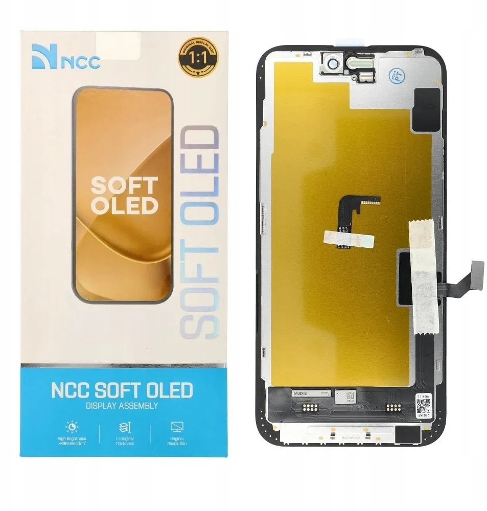 NCC LCD ekranas, skirtas iPhone 15 Plus, minkštas Oled (palaiko IC transplantaciją)