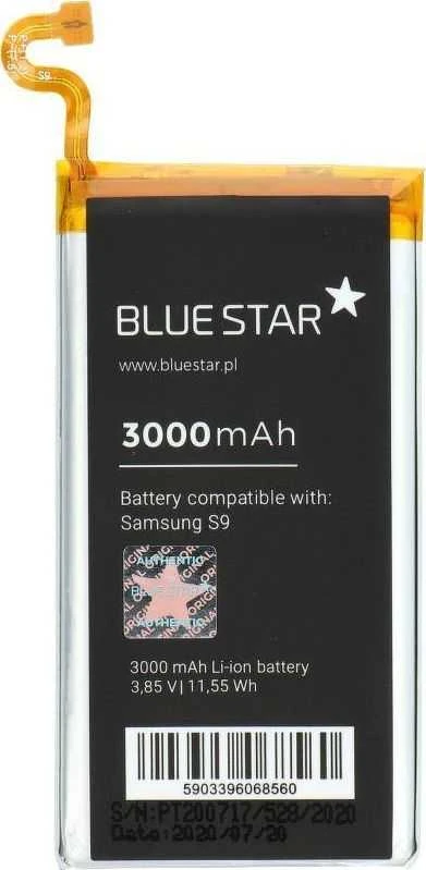 BlueStar Blue Star Mėlynas STAR PREMIUM baterija, skirta SAMSUNG S9 3000 mAh