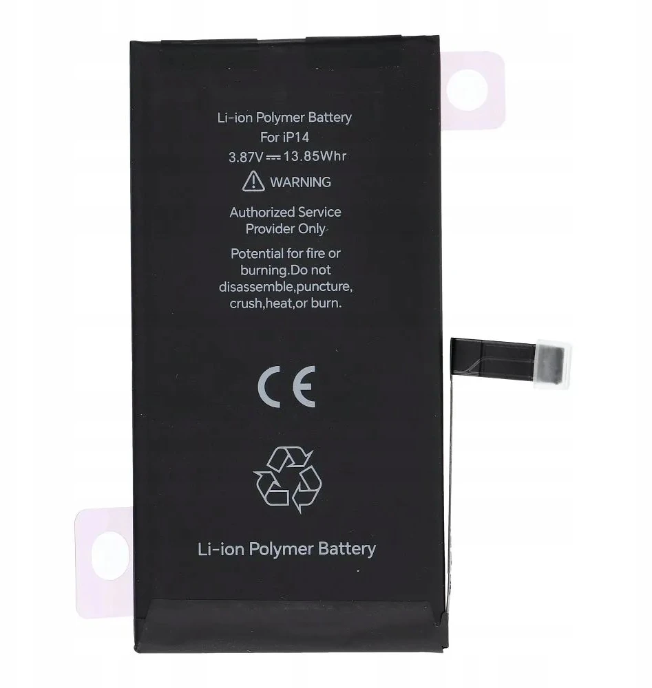 JCID diagnozuojama (naudota) iPhone 14 baterija 3580 mAh (didelės talpos)