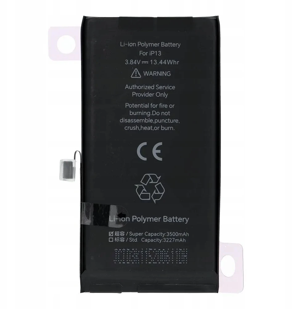 JCID diagnozuojama (naudota) iPhone 13 baterija 3500 mAh (didelės talpos)