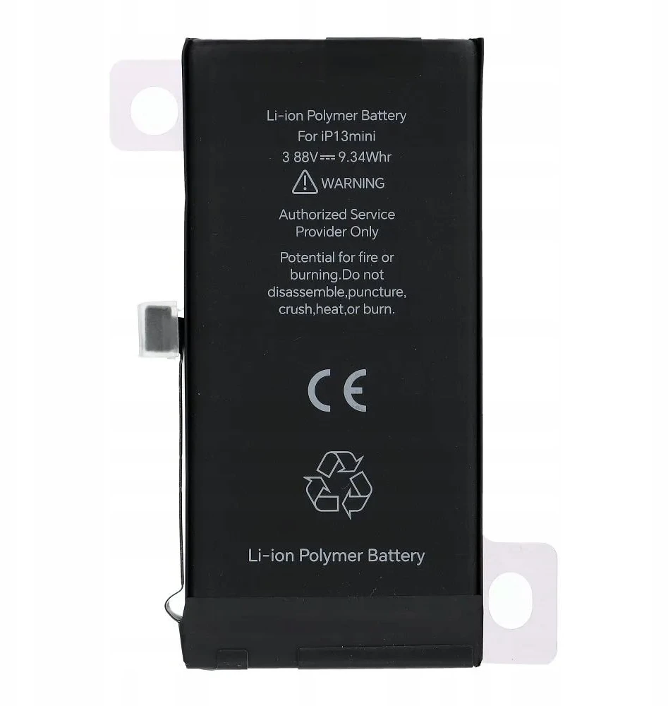 JCID diagnozuojama (naudota) „iPhone 13 Mini“ baterija 2406 mAh (standartinė talpa)