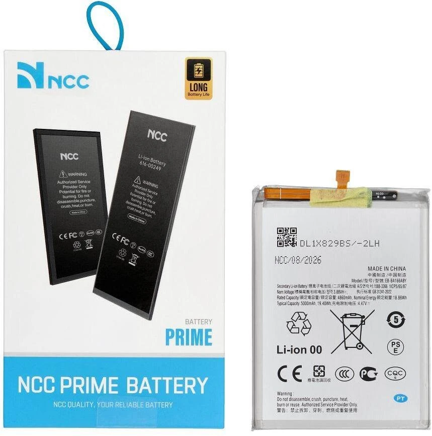 TelForceOne NCC baterija, skirta Samsung A16 5G/A26 5G, 5000 mAh
