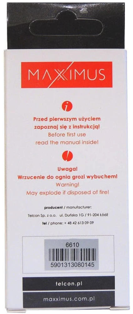 AKUMULIATORIUS MAXXIMUS SAMSUNG E590 900 mAh AB403450BE