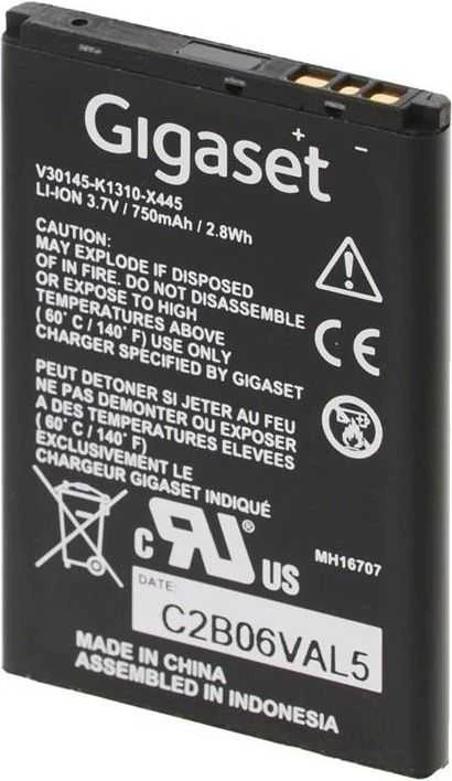 Gigaset Pro V30145-K1310-X445 Akku SL450HX/SL450/SL450A GO belaidžio telefono baterija