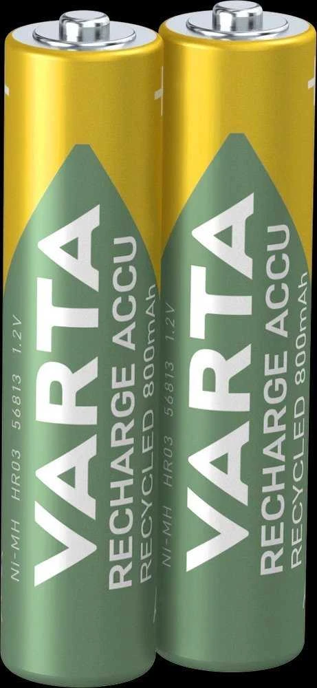 Varta Akku RECHARGE AAA HR03 800mAh 2St.