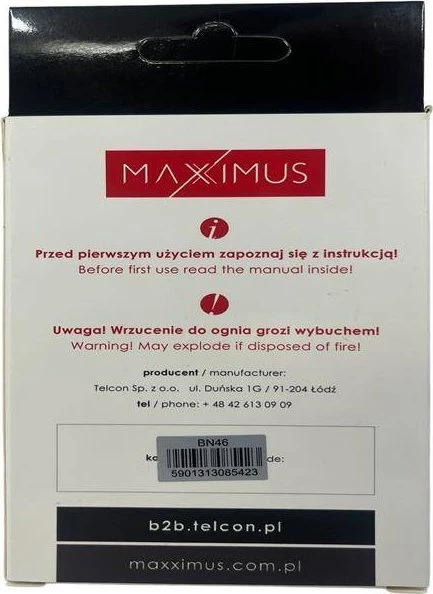 Akumuliatorius, skirtas XIAOMI REDMI 7 4000mAh Maxximus BN46