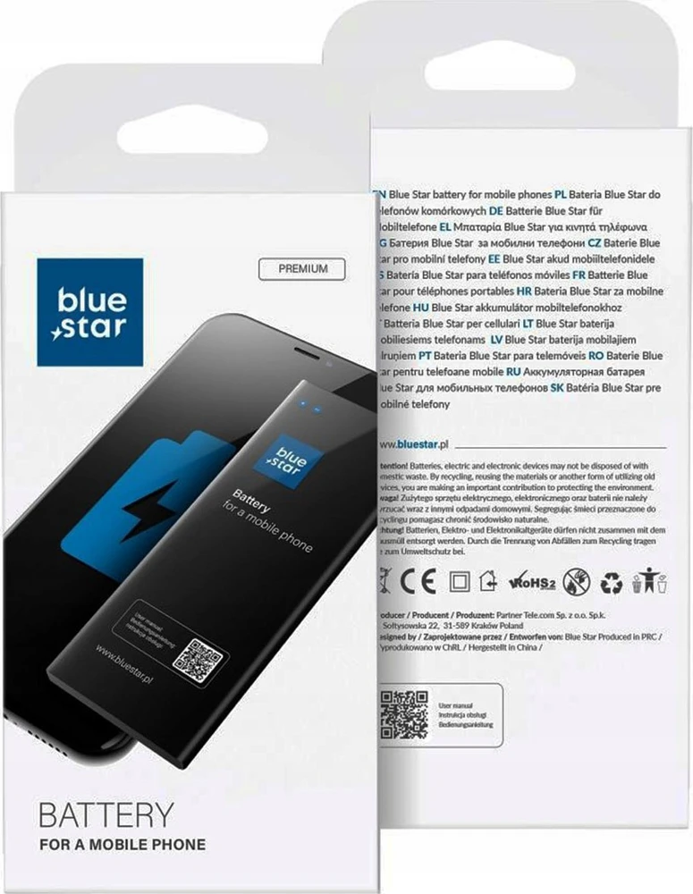 BlueStar Blue Star Mėlynas STAR baterija, skirta XIAOMI REDMI NOTE 8 / NOTE 8T / REDMI 7 (BN46) 4000 mAh