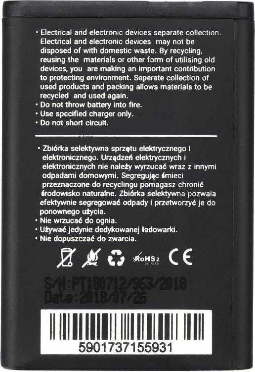 BlueStar Blue Star Mėlynas STAR PREMIUM baterija, skirta SAMSUNG B2100 1100 mAh