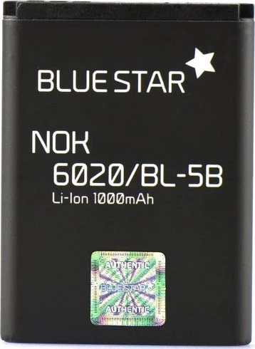 BlueStar Nokia 6020 / 5200 / 5300 / 3220 / 5140 baterija, 1000 mAh, Blue Star Premium