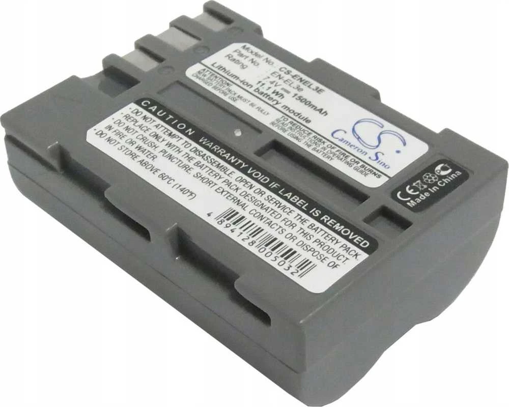 Cameron Sino Akumuliatorius Bateria Typu En-el3a / En-el3 / En-el3e Do Nikon / Cs-enel3e