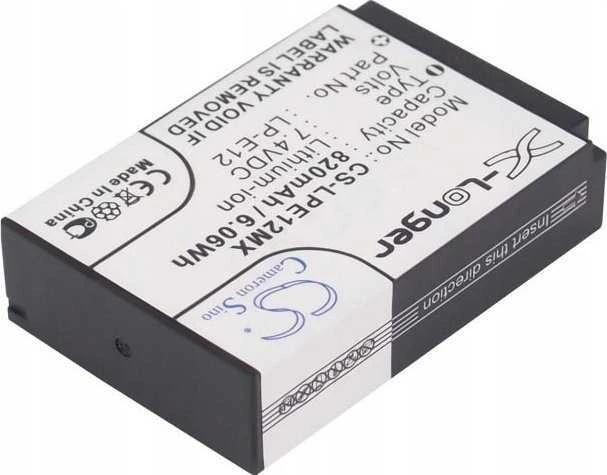 Cameron Sino Akumuliatorius Bateria Typu Lp-e12 / Lc-e12 Do Canon / Cs-lpe12mx