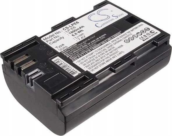 Baterija Cameron Sino Baterijos tipas Lp- e6 / Lp- e6n / Lpe6 Do Canon / Cs- lpe6