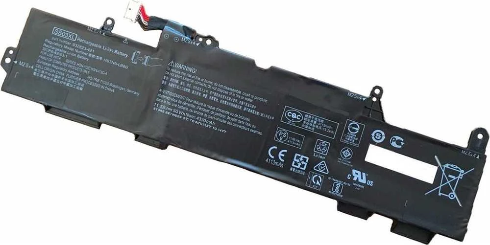 Hewlett Packard (HP) CoreParts Nešiojamas kompiuteris Baterija for HP 50Wh 3Cell Li-ion 11.5V 4.3Ah