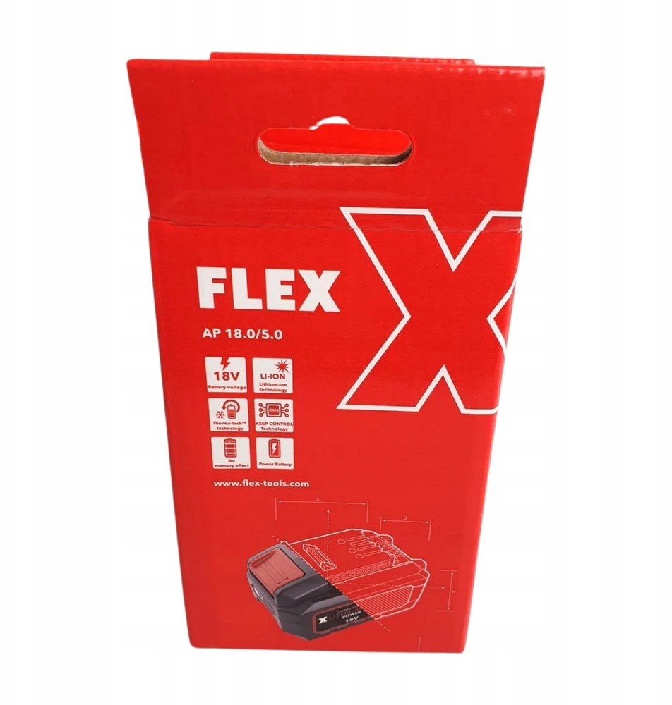 Akumuliatorius FLEX AP 18,0V 5,0Ah 532733