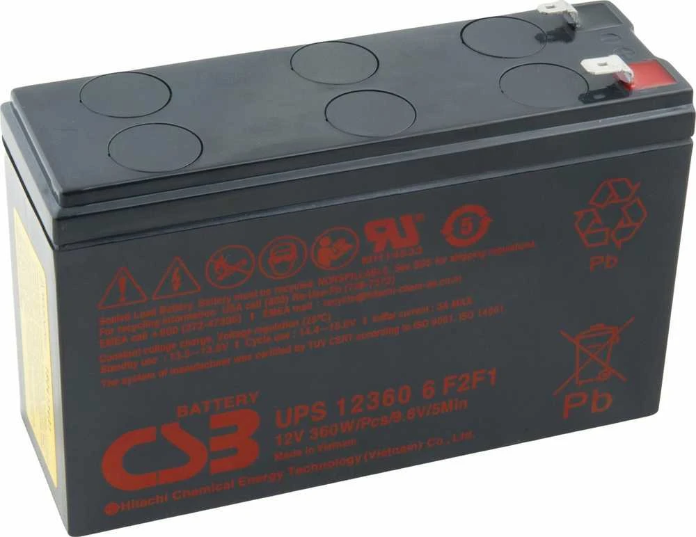 HP CSB baterija 12V 7Ah F1F2 HighRate (UPS 123606)