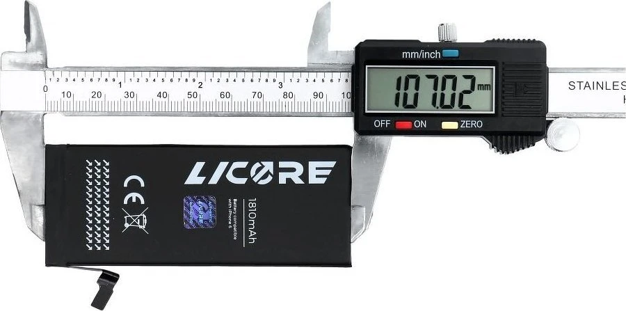 LICORE baterija, skirta IPHONE 6 1810 mAh