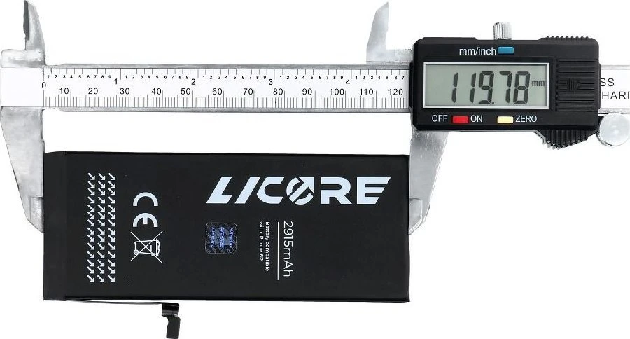 LICORE baterija, skirta IPHONE 6 Plus 2915 mAh