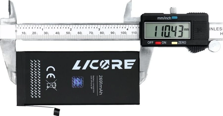 LICORE baterija, skirta IPHONE 8 plus 2691 mAh