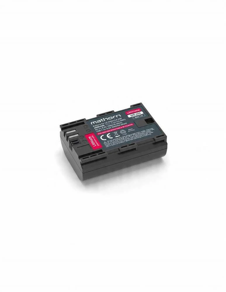 Mathorn Baterija Mathorn MB-204 Ultimate 2600mAh USB-C pakaitinis LP-E6NH/E6P