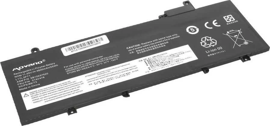 Baterija Movano Baterija L17L3P71 01AV478 iš „Lenovo Thinkpad T480s“