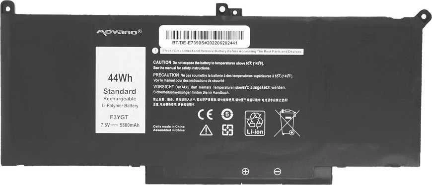 Baterija Movano Baterija MYJ96, skirta Dell Latitude 7290 7390 7490