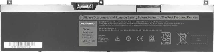 Baterija Movano Baterija NYFJH, skirta Dell Precision 7530 7540 7740