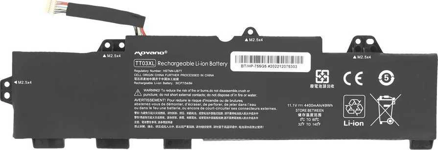 Baterija Movano Baterija TT03XL, skirta HP EliteBook 755 850 G5 850 G6