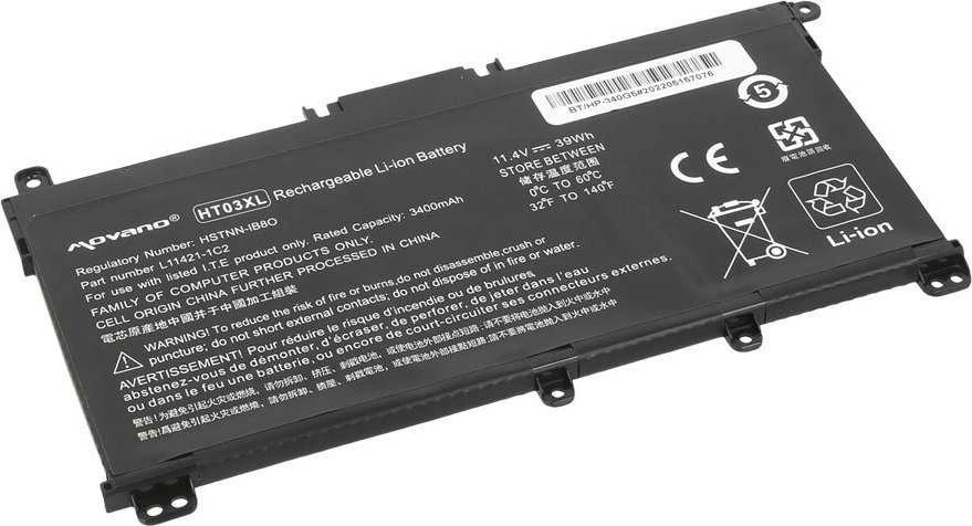 Baterija Movano HT03XL, skirta HP 240 250 255 256 G7 340 348 G5