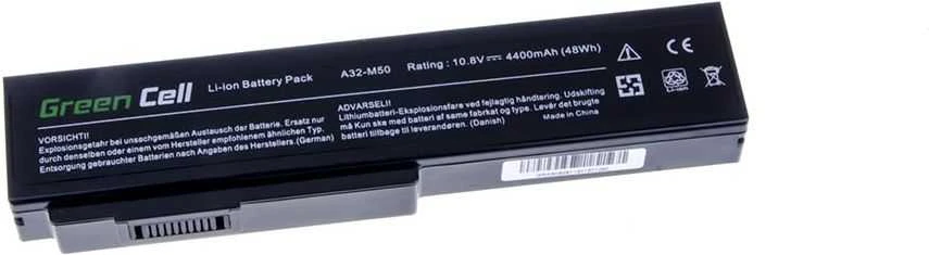 Greencell AS08 A32-M50 A32-N61 Nešiojamo kompiuterio baterija Asus N43, N53, G50, L50, M50, M60, N61VN, N61JV