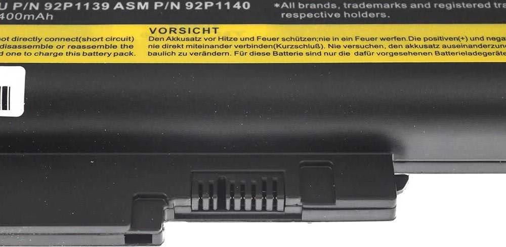 GREENCELL LE01 Baterija Žalias Cell, skirta Lenovo IBM Thinkpad T60p T61p R60e R61e