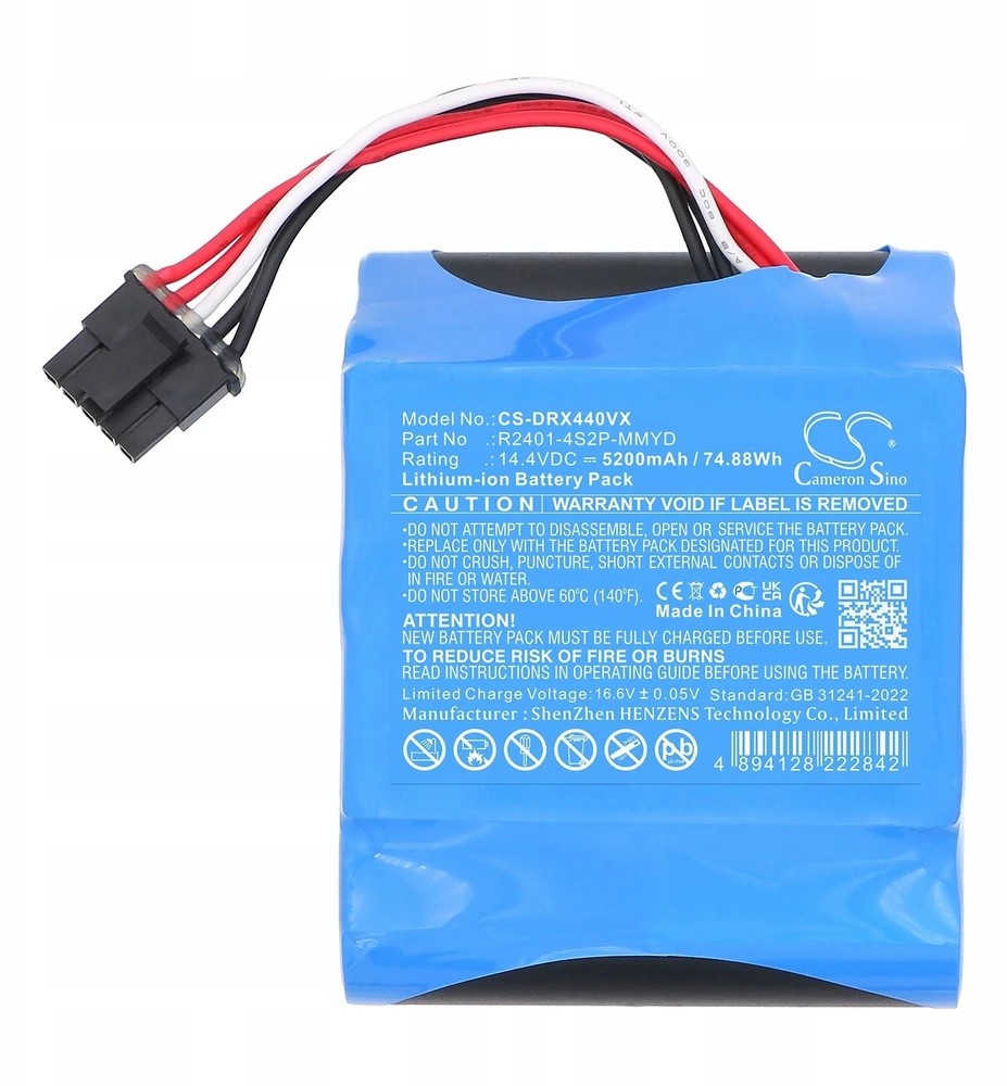Cameron Sino Baterijos akumuliatorius R2401-4s2p-mmyd R2401-4s2p-xdev Dreame X 40 X40 Pro / Cs-drx440vx