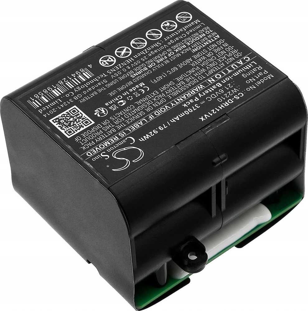 „Cameron Sino“ įkraunama baterija, W2210 tipo, skirta Dreame H12 H12 Pro Plus H13 Pro Plus / CS-DRH121VX