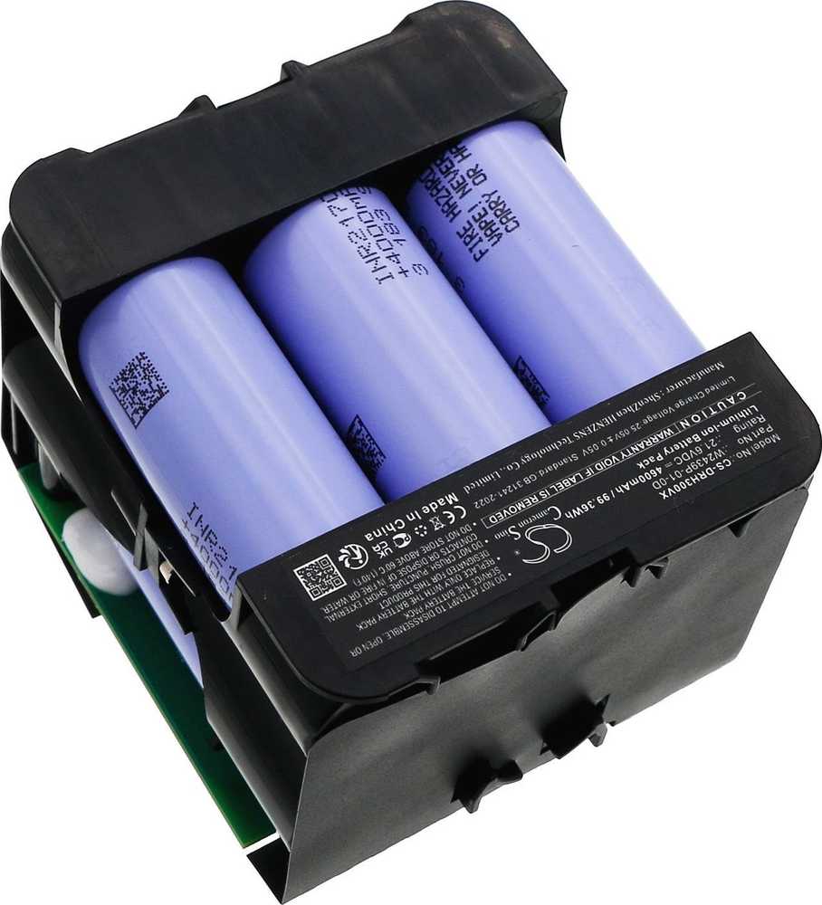 Cameron Sino Akumuliatorius Baterija tipas W2311-01 W2439P-01-0D, skirtas Dreame H30 ULTRA 4600mAh / CS-DRH300VX