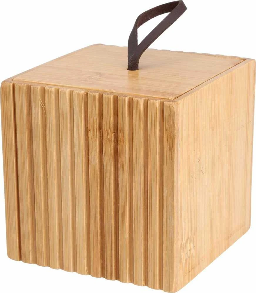 Bathroom Solutions Bamboo Bambukinė vonios tvarkyklė, 9 x 9 x 9 cm