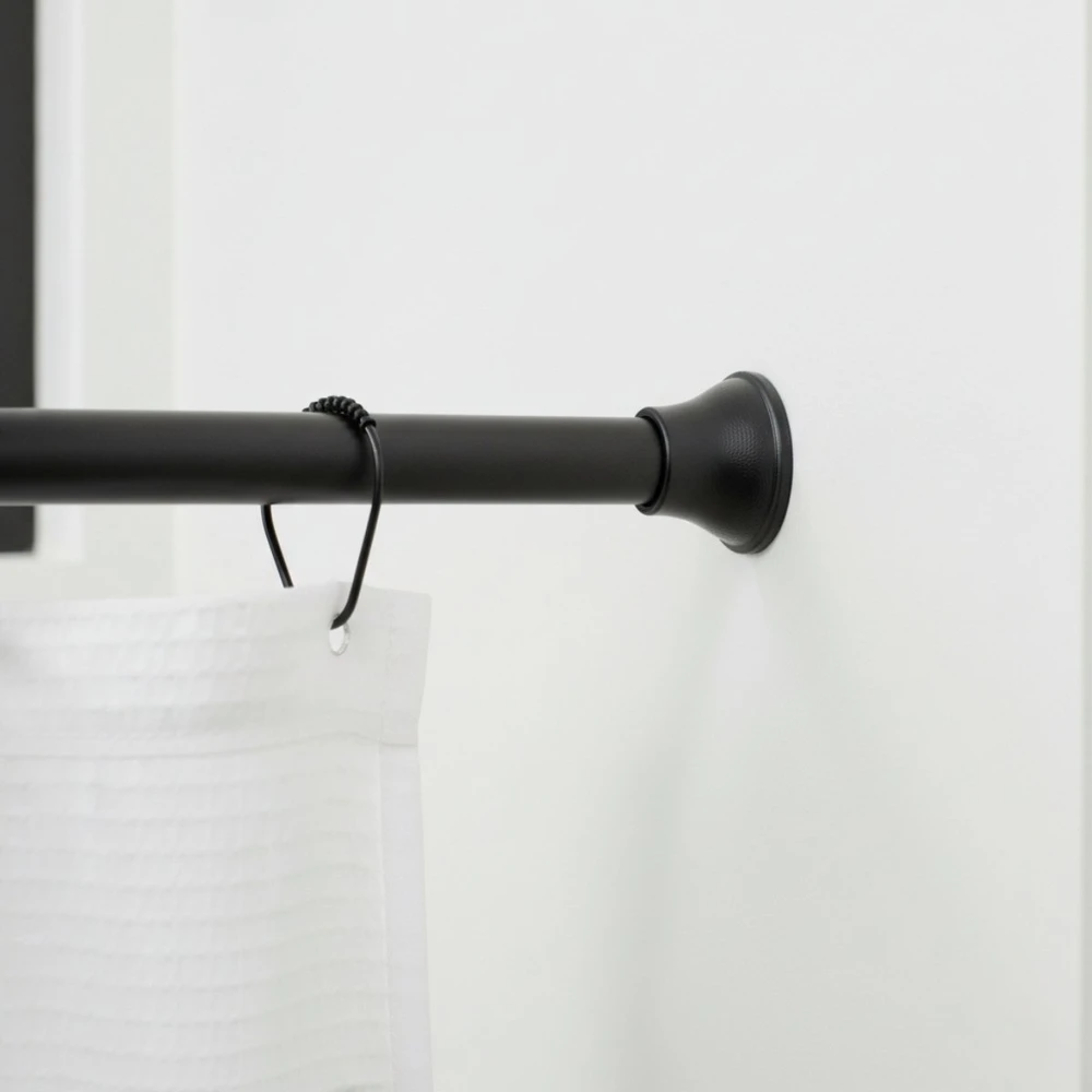Bathroom Solutions LACUNA dušo užuolaidos įtempimo strypas, geležinis, 70–120 cm