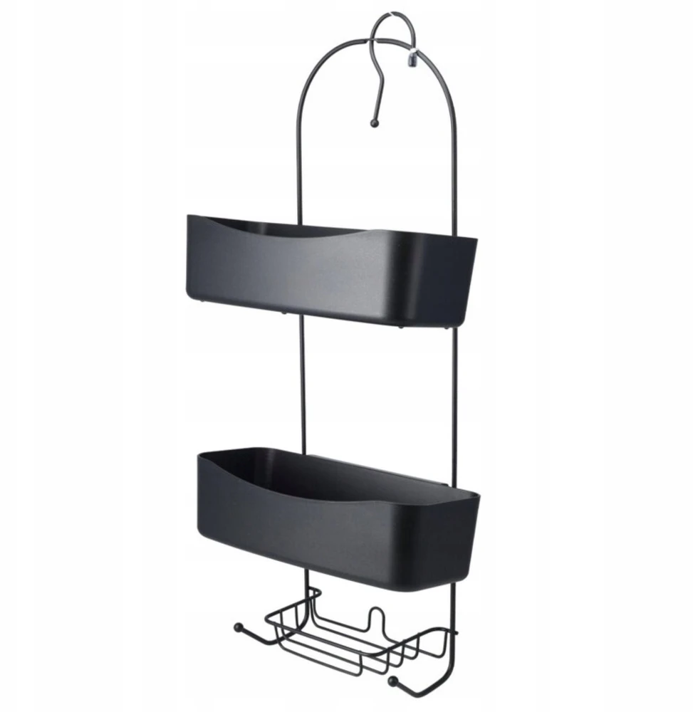 Bathroom Solutions ARC metalinė vonios lentyna, 24 x 12 x 59 cm