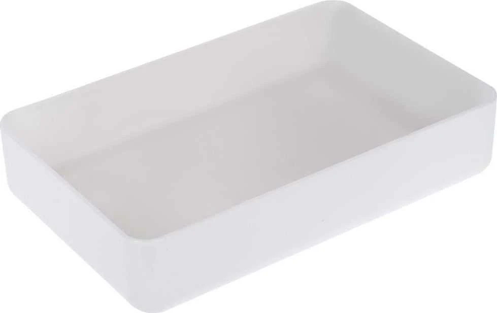 Bathroom Solutions Bamboo Kosmetikos laikiklis su bambuko dangteliu, 26 x 17 cm