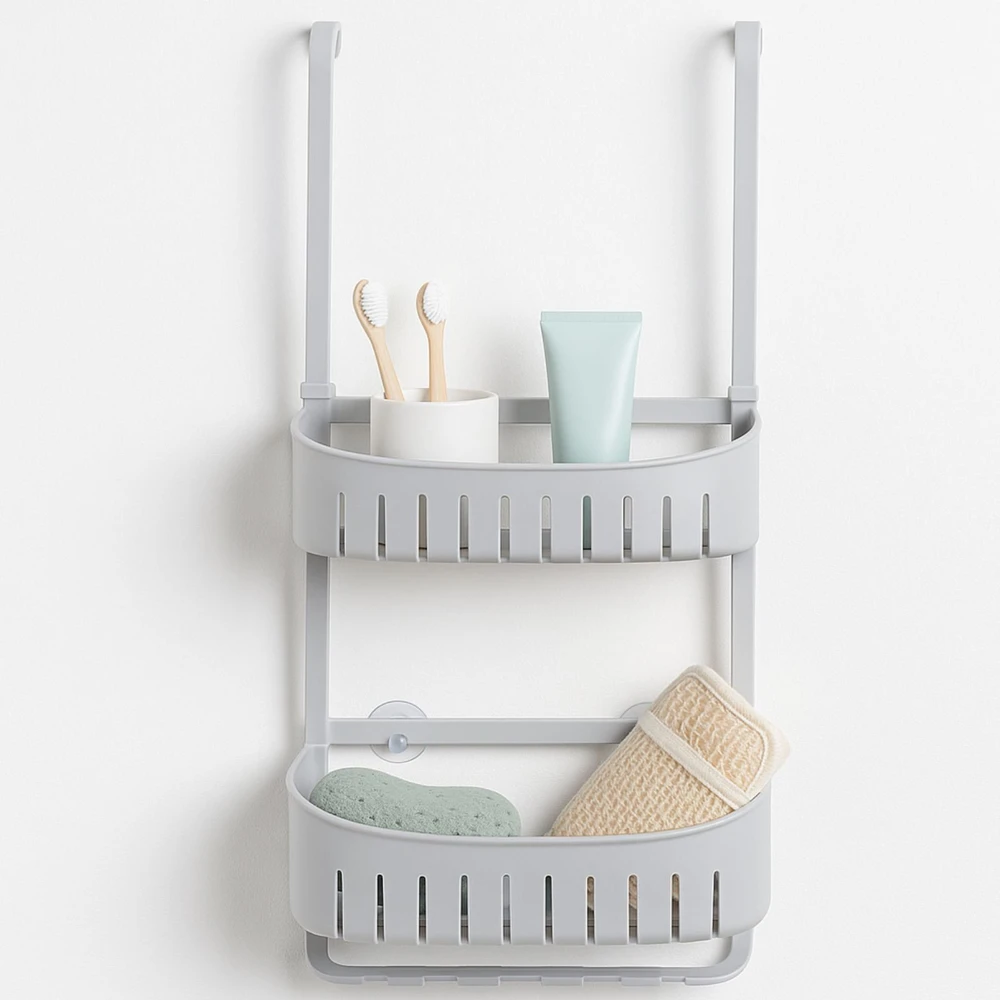 Bathroom Solutions Dušo lentyna be gręžimo BAWA, 69 x 29 x 10 cm