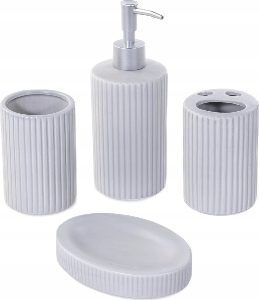 Bathroom Solutions Keraminių vonios reikmenų rinkinys, 4 vnt