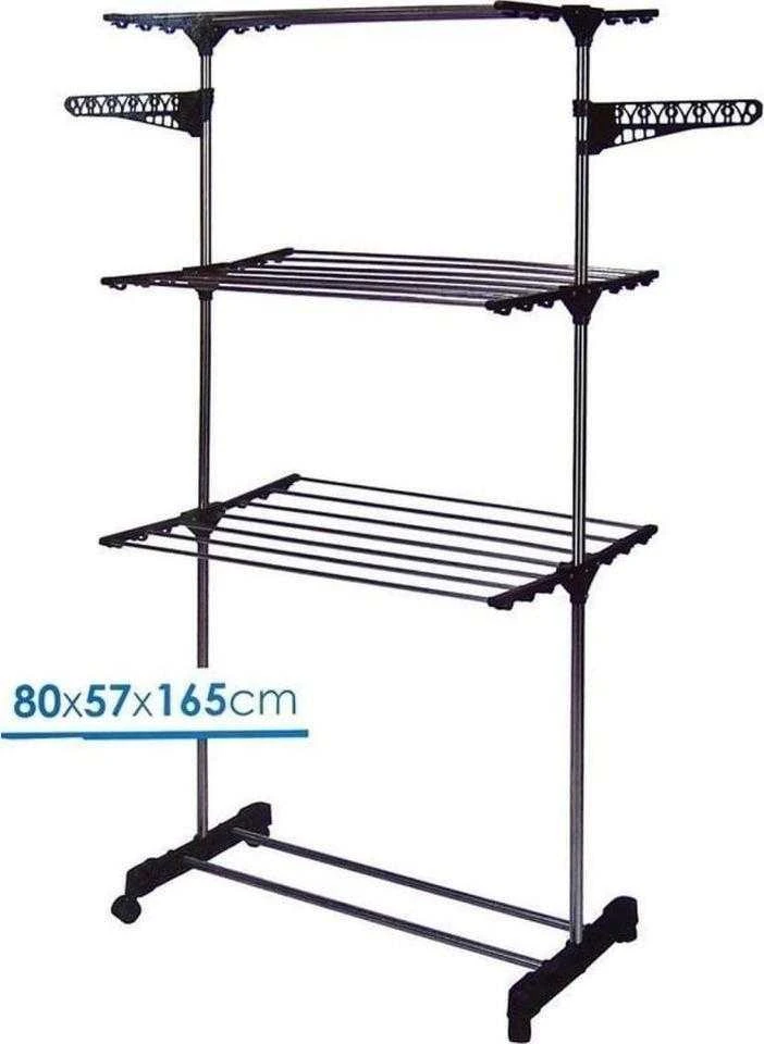 Bathroom Solutions Vonios kambario sprendimai skalbinių džiovintuvas Vonios kambario sprendimai skalbinių ir rankšluosčių džiovintuvas, 80x57x165 cm