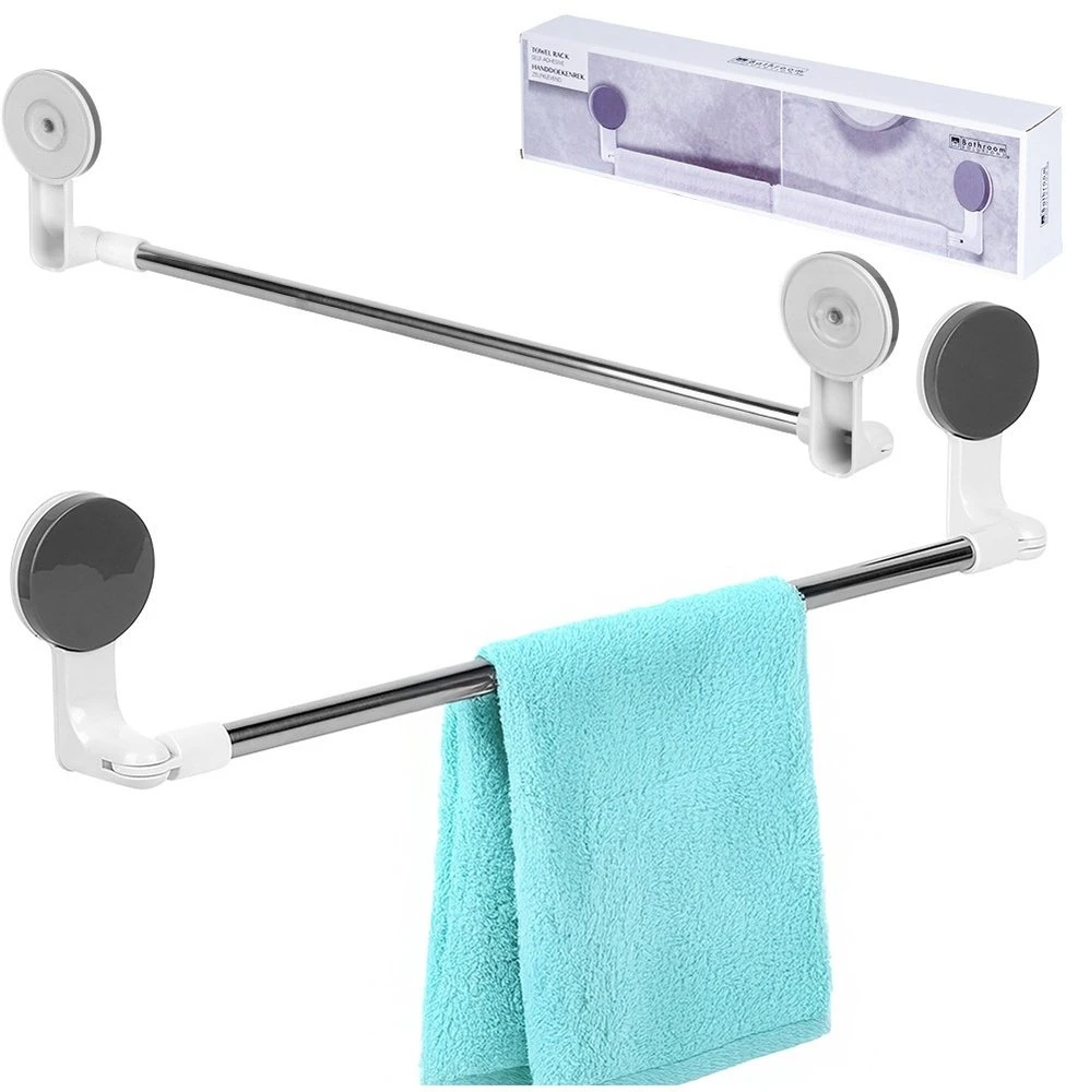 Bathroom Solutions Rankšluosčių laikiklis su siurbimo puodeliais - Modernus dizainas