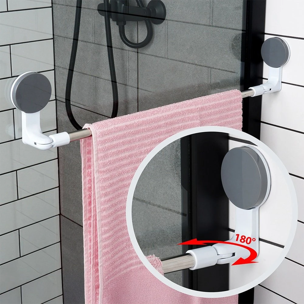 Bathroom Solutions Rankšluosčių laikiklis su siurbimo puodeliais - Modernus dizainas