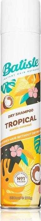 Batiste Tropical Sausas šampūnas sausas šampūnas, 350 ml