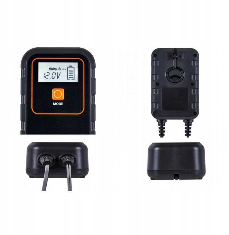„BATTERYcharge 901“ įkroviklis, įkrovimo įtampa: 6/12 V OSRAM, įkrovimo srovė: 1 A