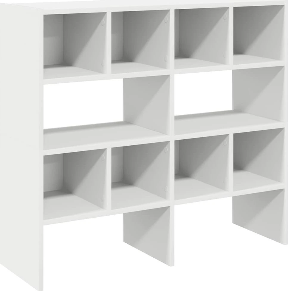 Sukraun. batų lentynos, 2 vnt., baltos, 89,5x30x40 cm